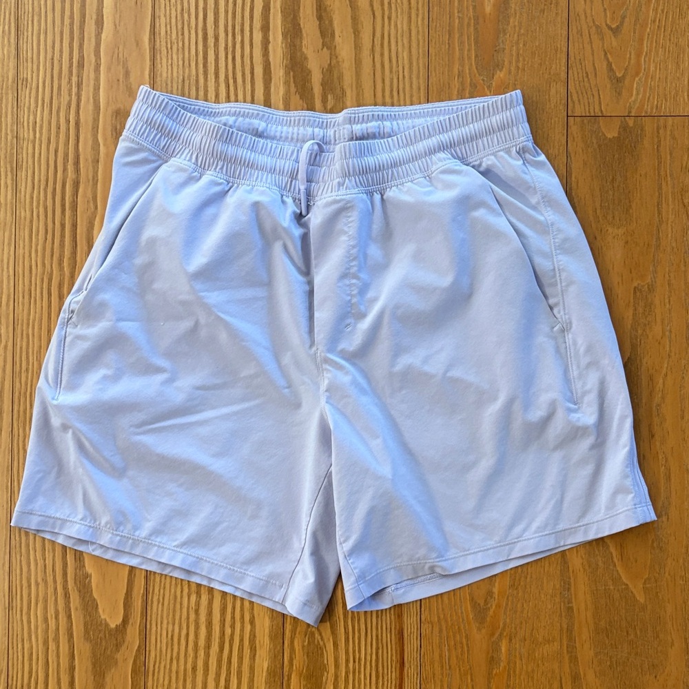 lululemon athletica Men's Light Blue Shorts